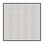20' x 20' White Portable Dance Floor with Black Edge Trim