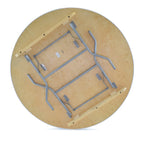 10 -60'' Round Heavy Duty Birchwood Folding Tables Bundle