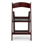 TitanPRO™ Mahogany Resin Folding Chair
