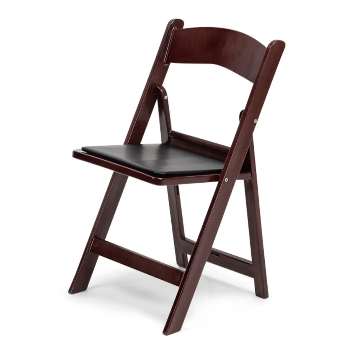 TitanPRO™ Mahogany Resin Folding Chair