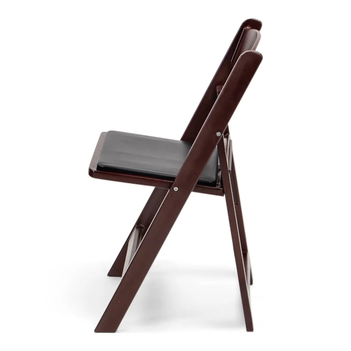 TitanPRO™ Mahogany Resin Folding Chair