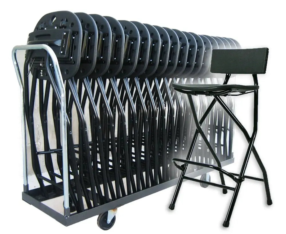 Folding Bar Stool with Backrest Bundle Package