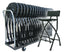 Folding Bar Stool with Backrest Bundle Package