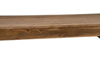 Farmhouse Folding Farm Table - 40'' x 96'' - Rustic - X-Legs ColorRustic
