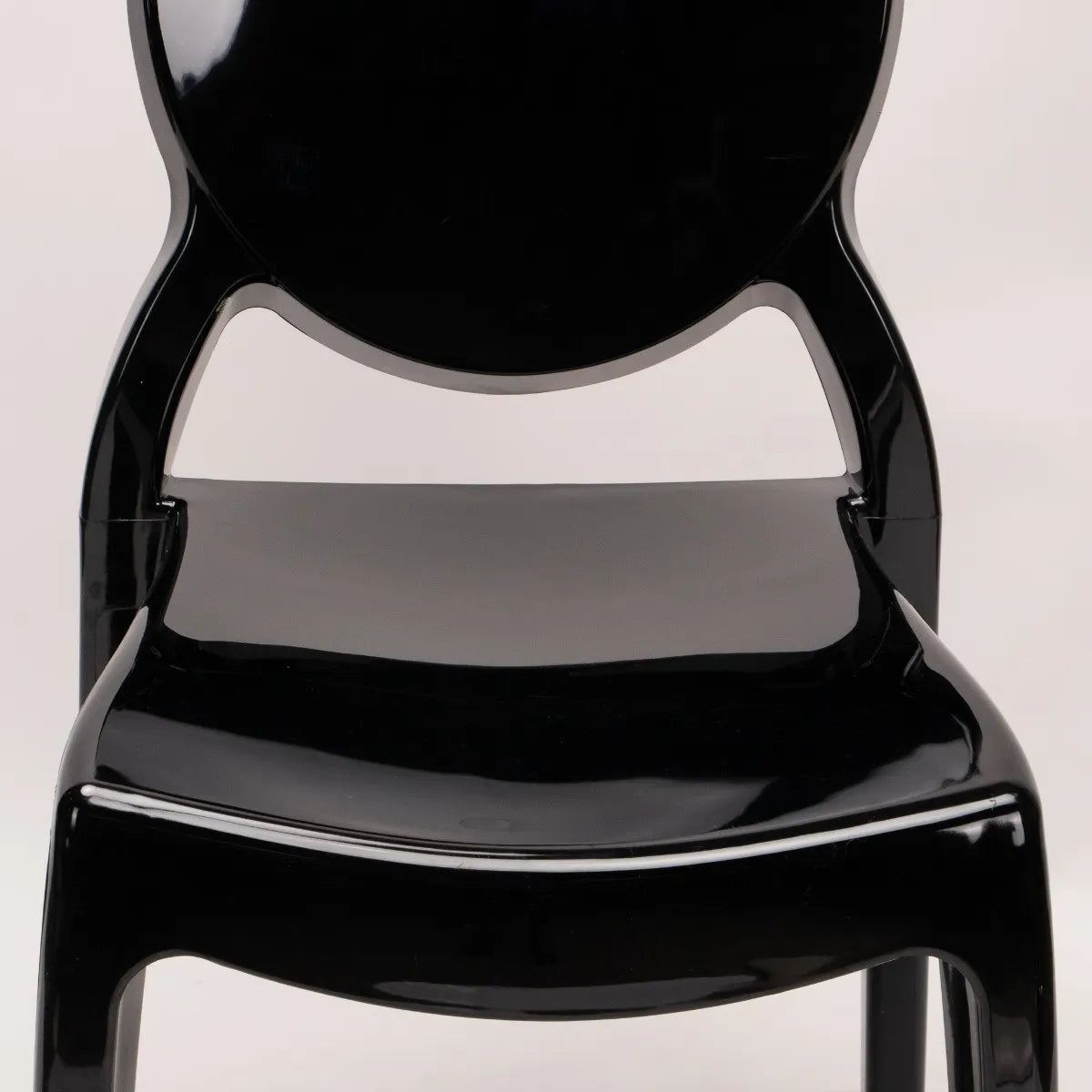 Sofia Stacking Chair with UV Protection Chair - Black