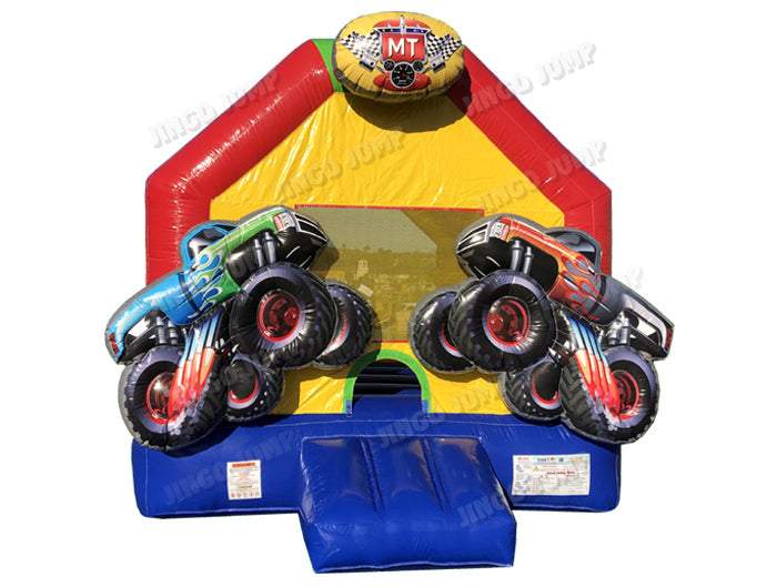 Inflatable bouncer Monster Trucks 13×13 Commercial grade