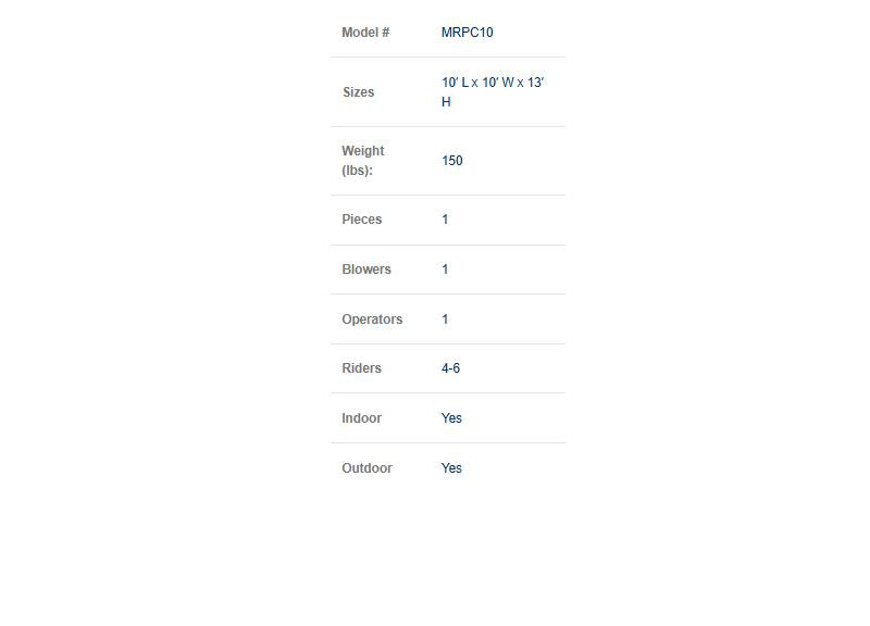 Marble Pink Inflatable Castle Bounce House