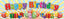 Mini Happy Birthday