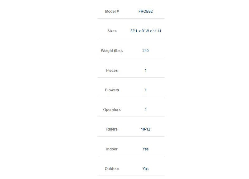 Inflatable Fun Run Obstacle Course