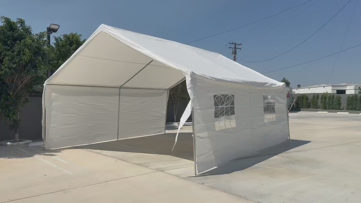 20 × 30 Heavy Duty Canopy Tent – Complete Set