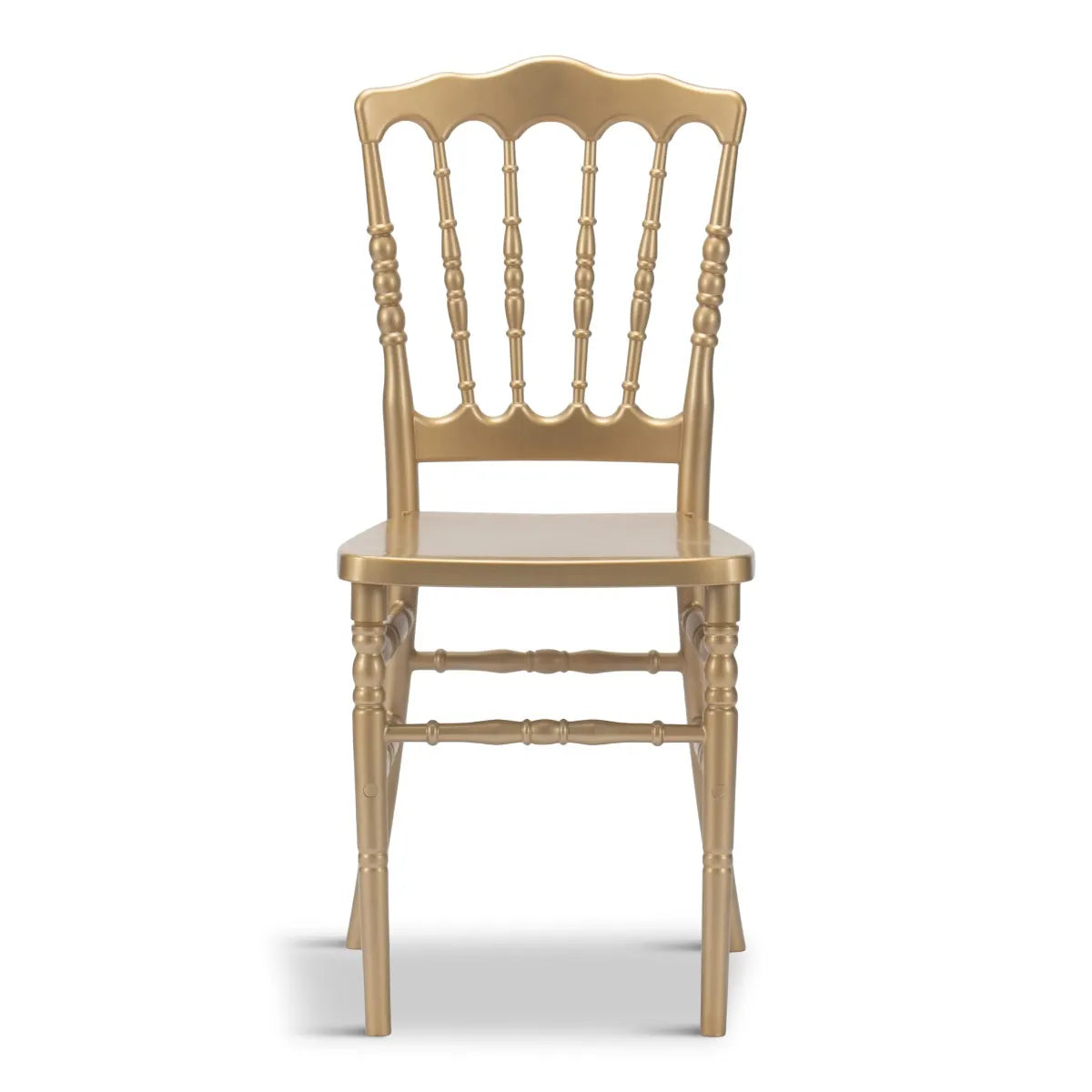 Silla Napoleón de resina dorada con protección UV