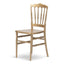 Gold chair with a white background