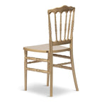 Silla Napoleón de resina dorada con protección UV