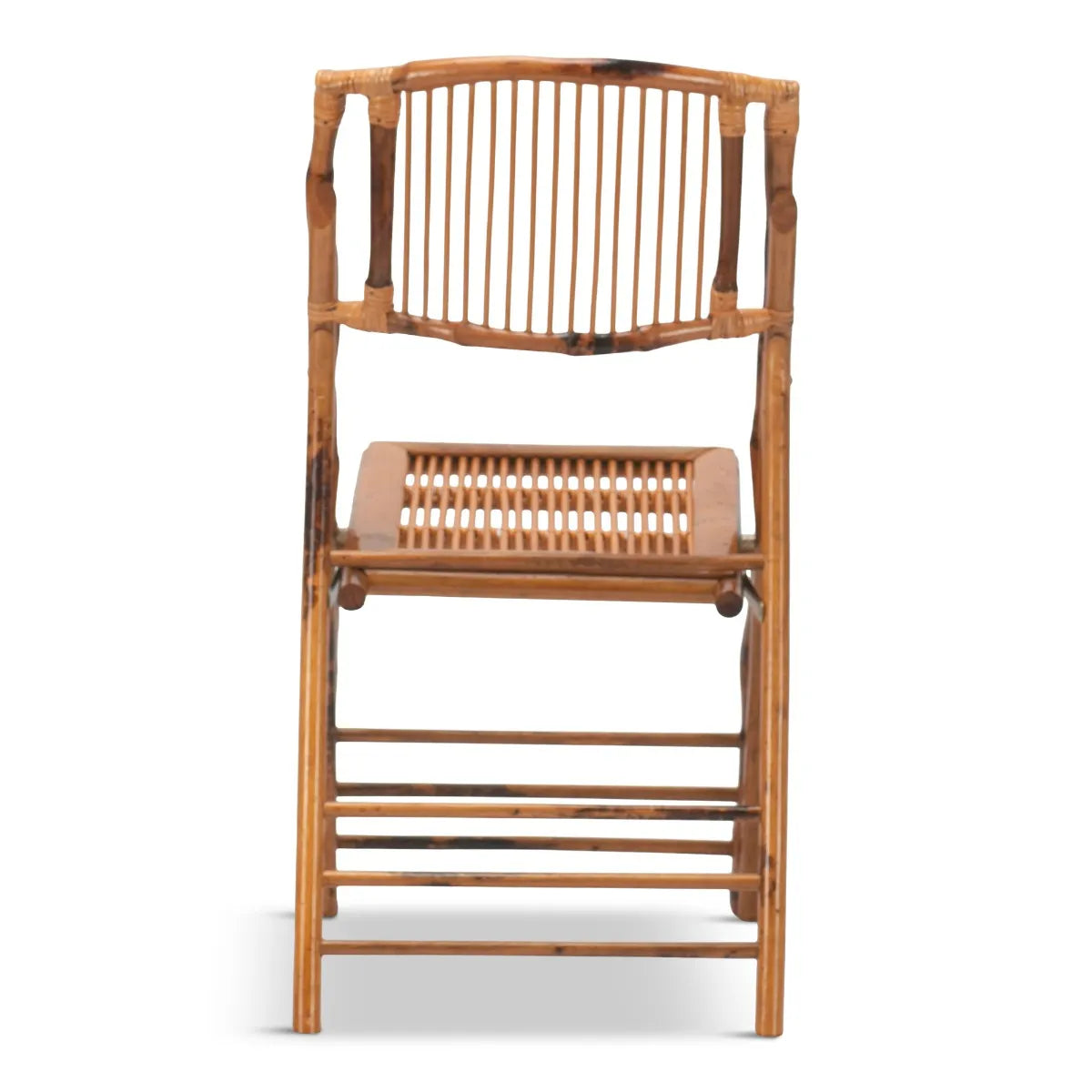 Bamboo Folding Chair - Stick Back