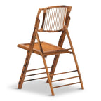 Bamboo Folding Chair - Stick Back