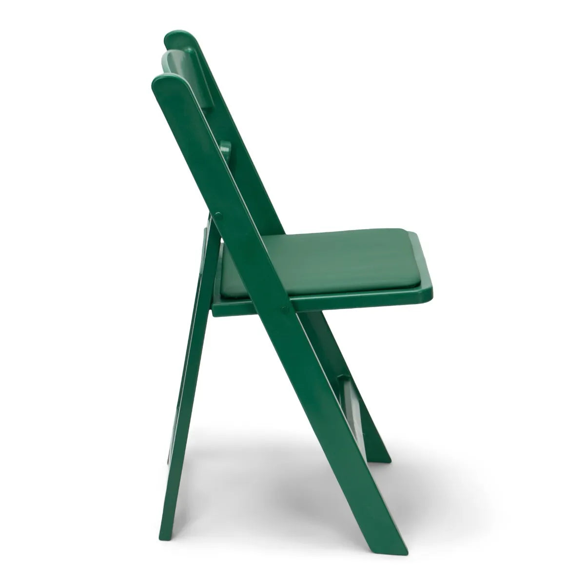Green Resin Folding Chair - 1102 lb Capacity - 3 Year Warrant