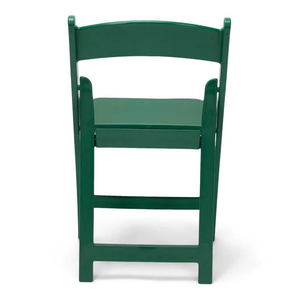 Green Resin Folding Chair - 1102 lb Capacity - 3 Year Warrant