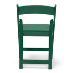 Green Resin Folding Chair - 1102 lb Capacity - 3 Year Warrant