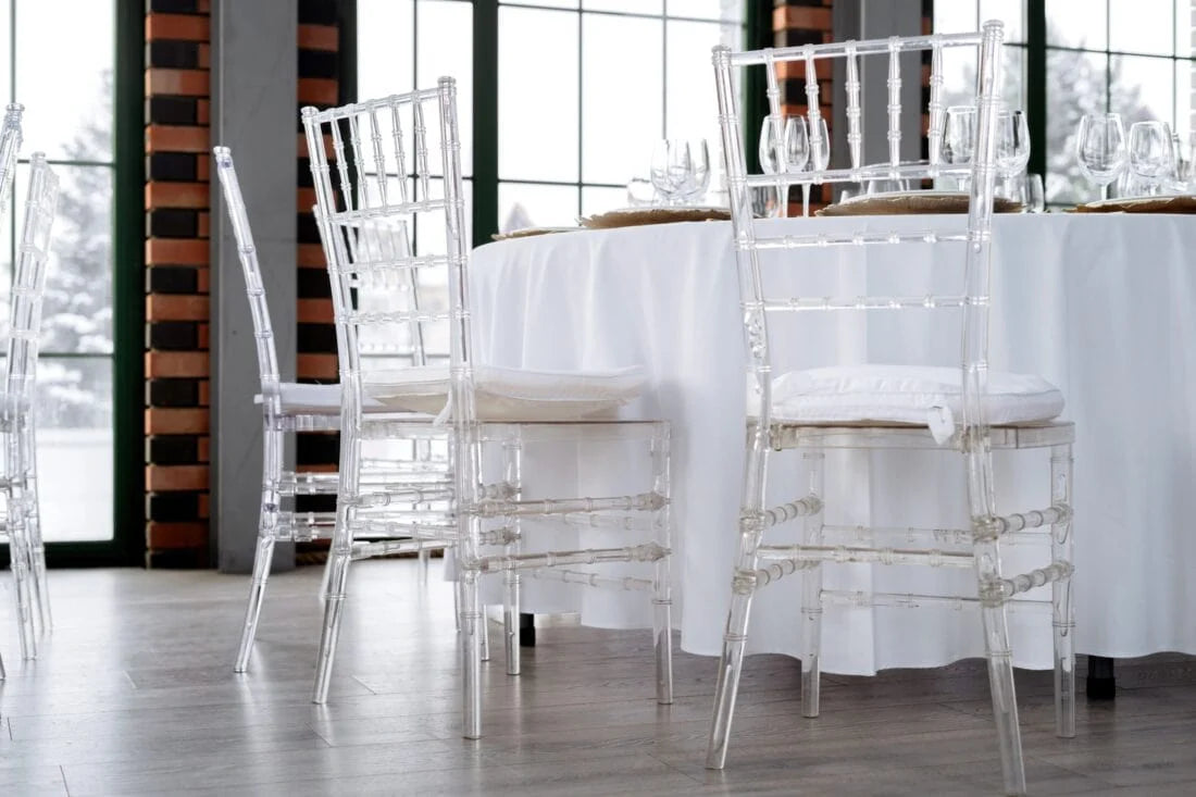 40 Chair Pack Clear Resin ProClear™ Chiavari Chair Free Shipping Secondary image