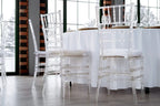 40 Chair Pack Clear Resin ProClear™ Chiavari Chair Free Shipping
