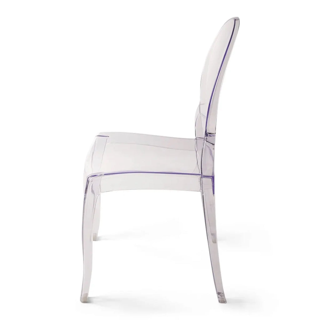 Sofia Stacking Chair with UV Protection Chair - Clear