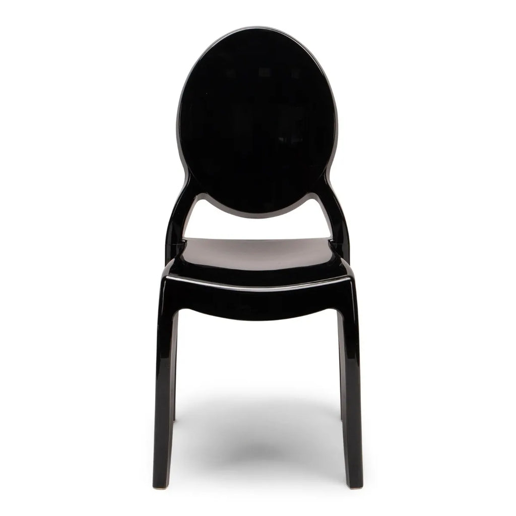 Sofia Stacking Chair with UV Protection Chair - Black