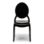 Sofia Stacking Chair with UV Protection Chair - Black