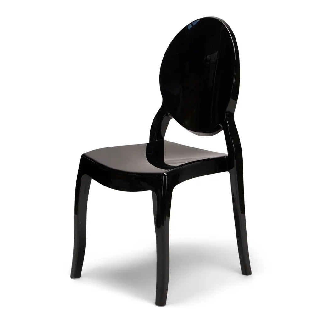 Sofia Stacking Chair with UV Protection Chair - Black