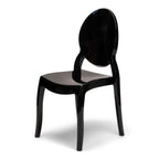 Sofia Stacking Chair with UV Protection Chair - Black