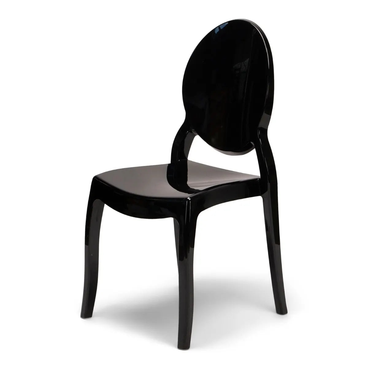 Sofia Stacking Chair with UV Protection Chair - Black