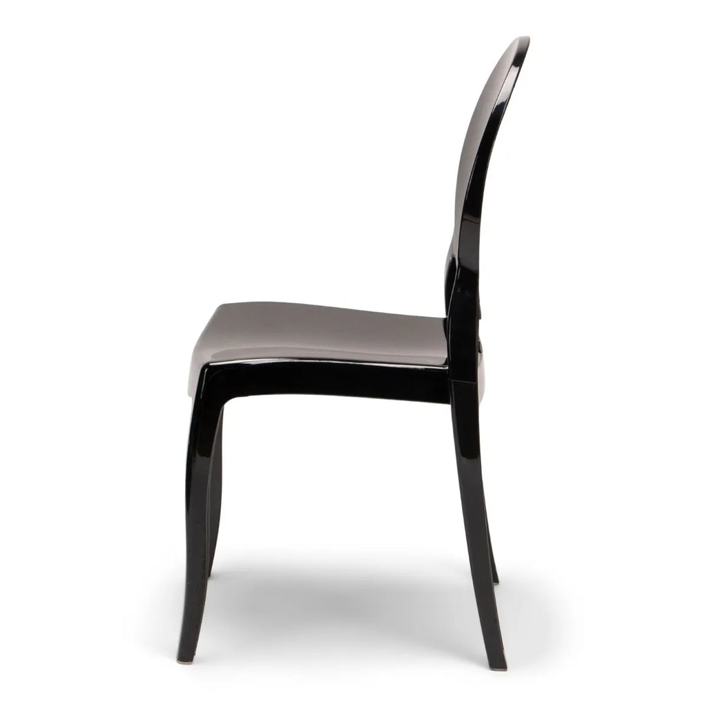 Sofia Stacking Chair with UV Protection Chair - Black