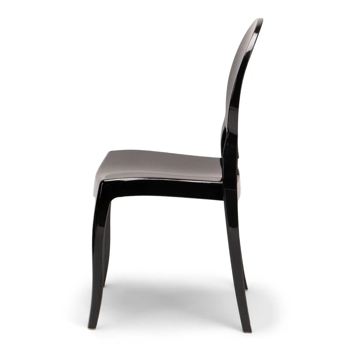 Sofia Stacking Chair with UV Protection Chair - Black