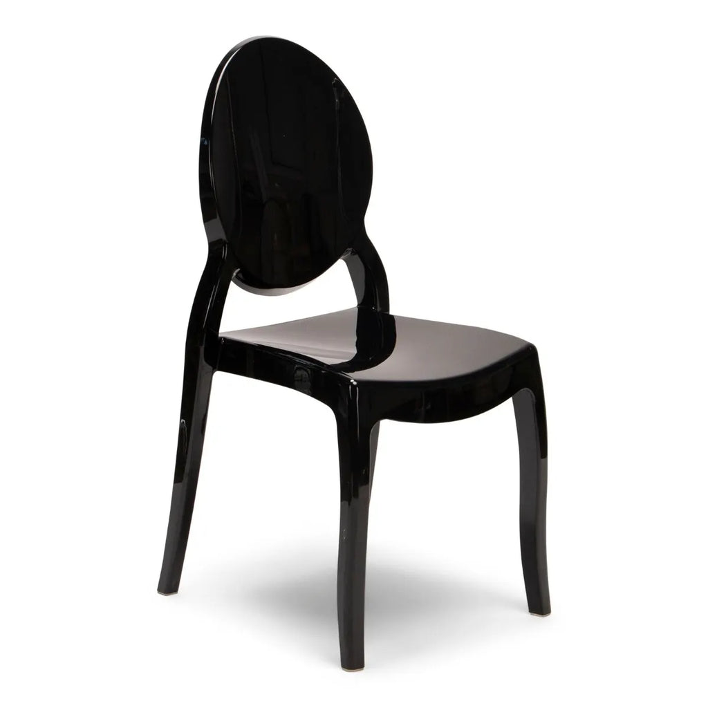 Sofia Stacking Chair with UV Protection Chair - Black