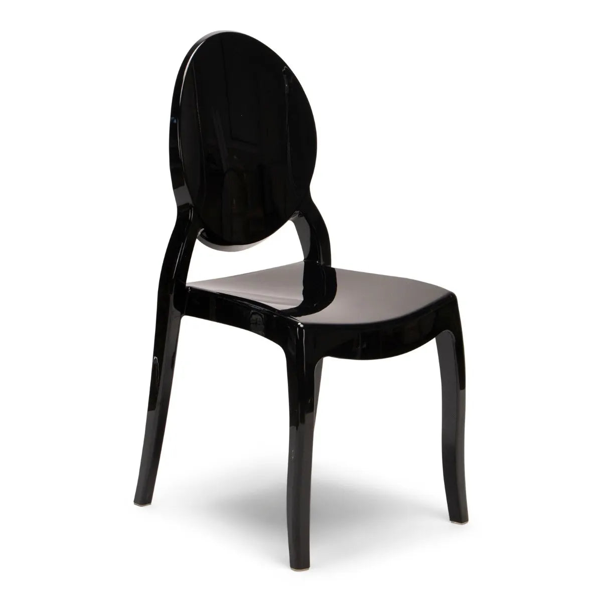 Sofia Stacking Chair with UV Protection Chair - Black