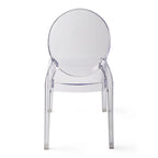 Silla apilable Sofía con protección UV - Transparente