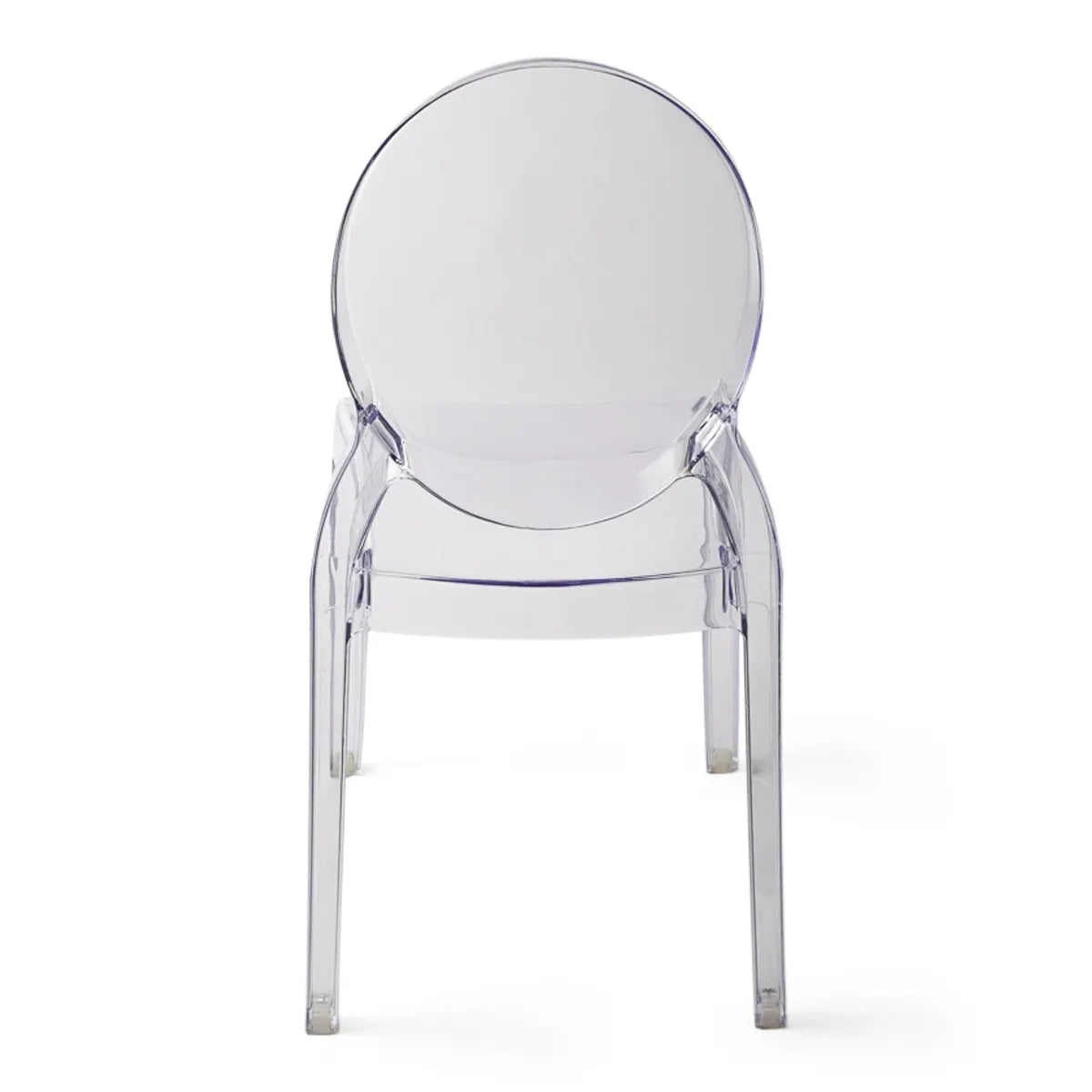 Silla apilable Sofía con protección UV - Transparente