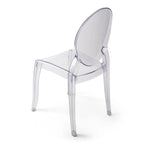 Silla apilable Sofía con protección UV - Transparente