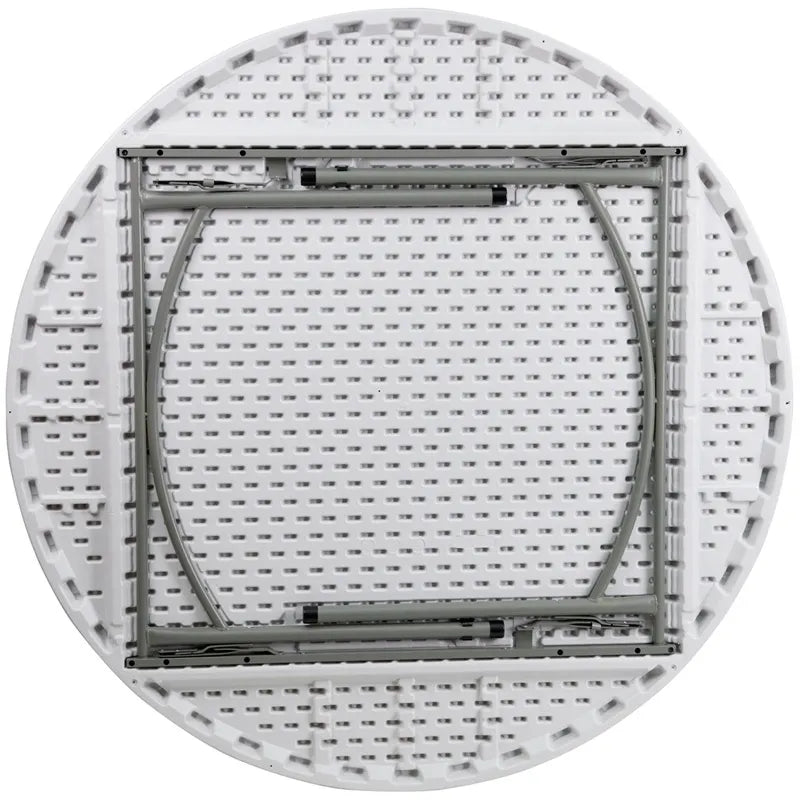 Titan Series 60'' Round Plastic Folding Table