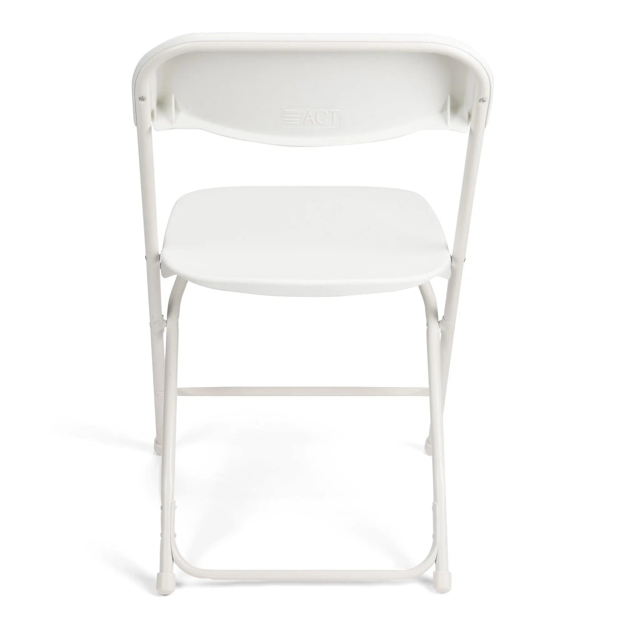 TitanPRO™ Plastic Folding Chair - White Secondary image