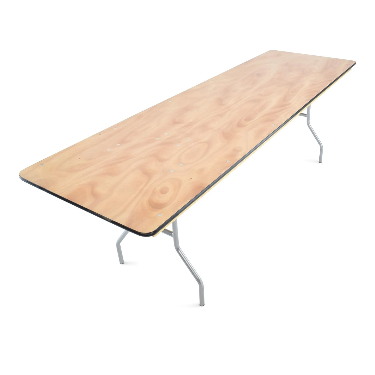 10 - 8' x 30'' Wood Folding Banquet Table and Banquet Table Cart Bundle Free Shipping