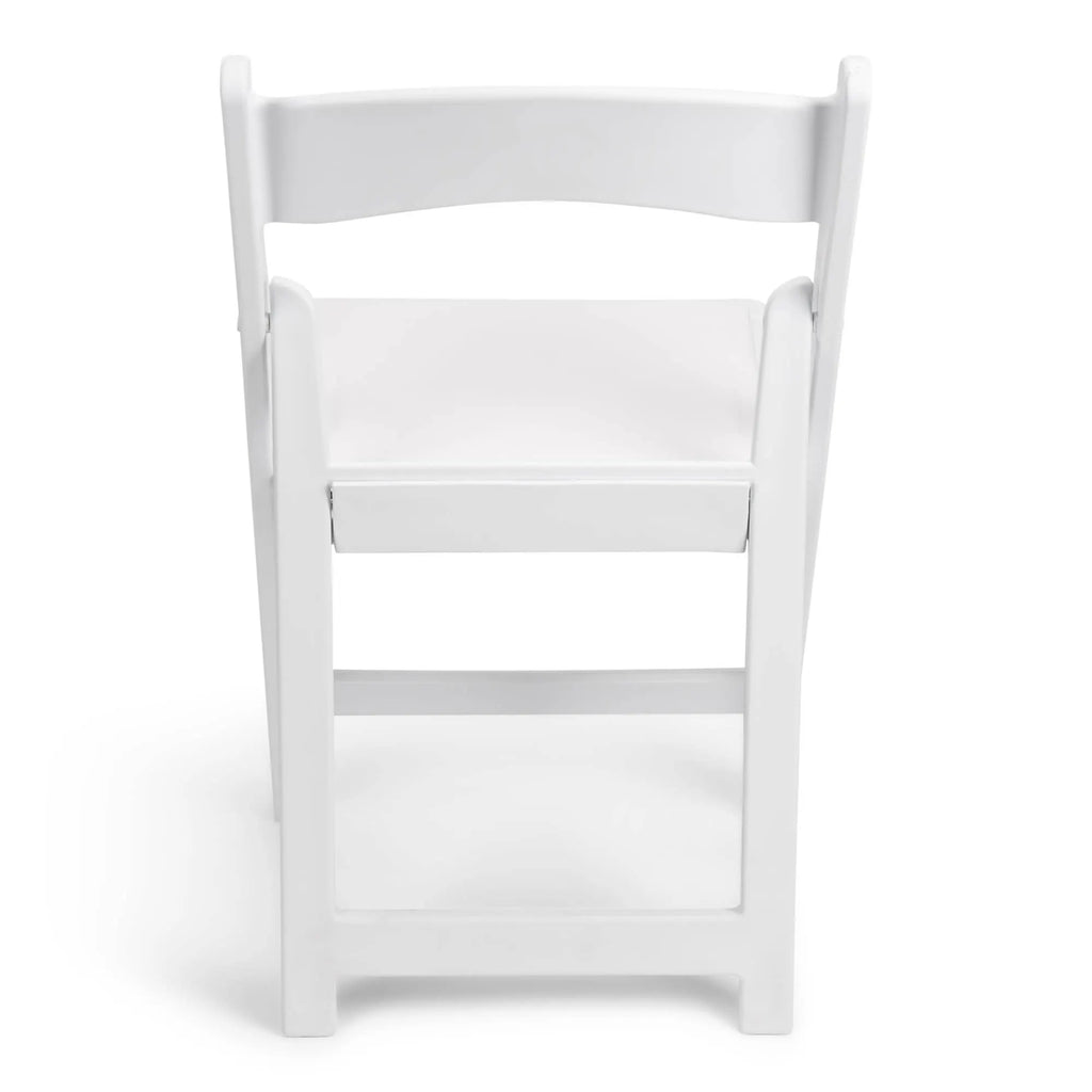 TitanPRO™ White Resin Folding Chair 100PCS